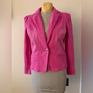 INC International Concepts Fuchsia Blazer